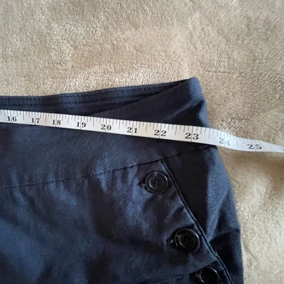 Women's Blue Shorts Longer plus size 26W - Picture 5 of 6